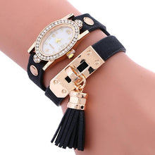 Genvivia Brand 2017 New Stylish simplicity Chimes Leather Bracelet Lady Womens Wrist Watch saphire cristal watches