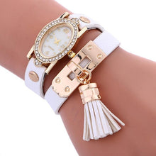 Genvivia Brand 2017 New Stylish simplicity Chimes Leather Bracelet Lady Womens Wrist Watch saphire cristal watches