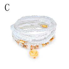 Beaded bracelet Bohemian multi-layer bracelet Fashion Women Lots Style Bracelet Bangle  Charm Cuff  Jewelry  Rhinestone