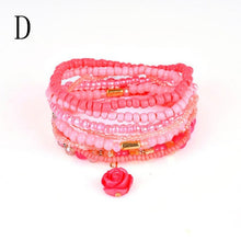 Beaded bracelet Bohemian multi-layer bracelet Fashion Women Lots Style Bracelet Bangle  Charm Cuff  Jewelry  Rhinestone
