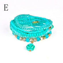 Beaded bracelet Bohemian multi-layer bracelet Fashion Women Lots Style Bracelet Bangle  Charm Cuff  Jewelry  Rhinestone