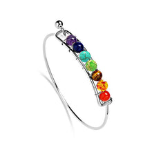 GAGAFEEL 4 styles Muti-color Buddha 7 CHAKRA beads Bracelets Bangles Charm Natural Stone Bracelet yoga Jewelry Men Women