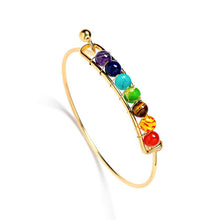 GAGAFEEL 4 styles Muti-color Buddha 7 CHAKRA beads Bracelets Bangles Charm Natural Stone Bracelet yoga Jewelry Men Women