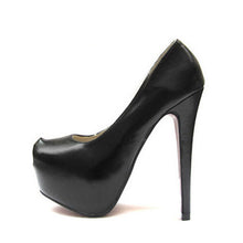 Merkmak Stylish Sexy High Heels Brand 14cm Heel Bottom For Women Shoes Wedding Party PU leather Sapatos Femininos Platform Shoes