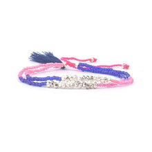 Colorful Bracelets Bohemian Style Friendship Boho Bracelets Bangles for Woman Gifts Women Sandy Beach Tassel Bracelet