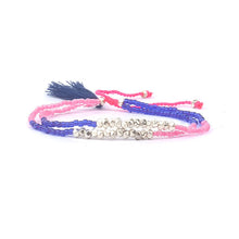 Friendship Beaded Weave Tassel Bracelet New Fashion Beach European Colorful handmade Charm Bracelets for Women Jewelry