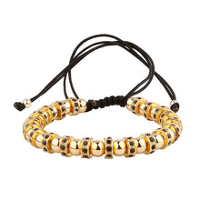 2017 Anil Arjandas Hematite Stone Beads Bracelet With Crystal Bracelets For Women Black Gold Color Men Bracelet Cool Jewelry