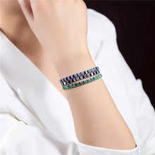 GAGAFEEL Full Crystal Bracelet Women Jewelry Colors Watch Bracelets & Bangles With Shinning Zircon Adjustable Chain Copper