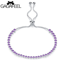 GAGAFEEL Fashion Bracelet Femme Jewelry Colorful Bracelets Watch Bangle Adjustable Clasp Chain Cooper Gifts For Family