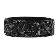 Crystal Stone Bracelets Unisex Bracelets  Cowhide Bracelets Wrist Chains  AG