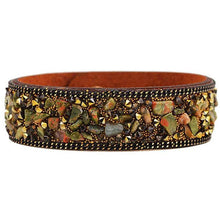 Crystal Stone Bracelets Unisex Bracelets  Cowhide Bracelets Wrist Chains  AG