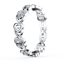 Elegant Design Fashion Plated Colorful  Crystal Drop Jewelry Bracelets For Women