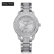 Metal Bracelet Quartz Bracelet Gold Bracelet Crystal Diamond Gold Watch