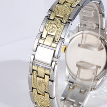 Metal Bracelet Quartz Bracelet Gold Bracelet Crystal Diamond Gold Watch