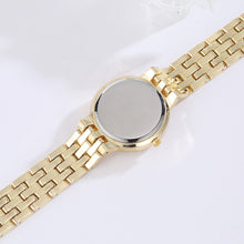 Metal Bracelet Quartz Bracelet Gold Bracelet Crystal Diamond Gold Watch