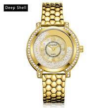 Metal Bracelet Quartz Bracelet Gold Bracelet Crystal Diamond Gold Watch