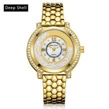 Metal Bracelet Quartz Bracelet Gold Bracelet Crystal Diamond Gold Watch