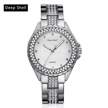 Metal Bracelet Quartz Bracelet Gold Bracelet Crystal Diamond Gold Watch