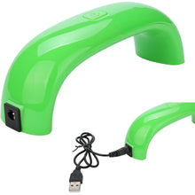 9W Women Fashion USB LED Lamp Light For Nail Dryer Nail Art Tools 8 Colors